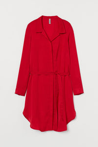Chiffon Collar Dress