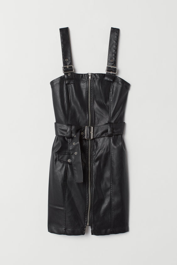 Mini Pleather Dress