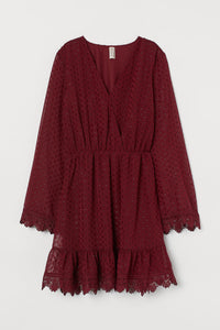 Lace Polka Dot Dress