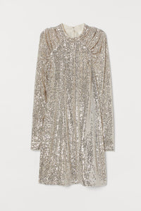 Loose Sequin Dress